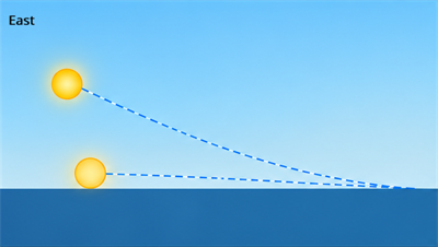 111Atmospheric Refraction Diagram Sheet.png